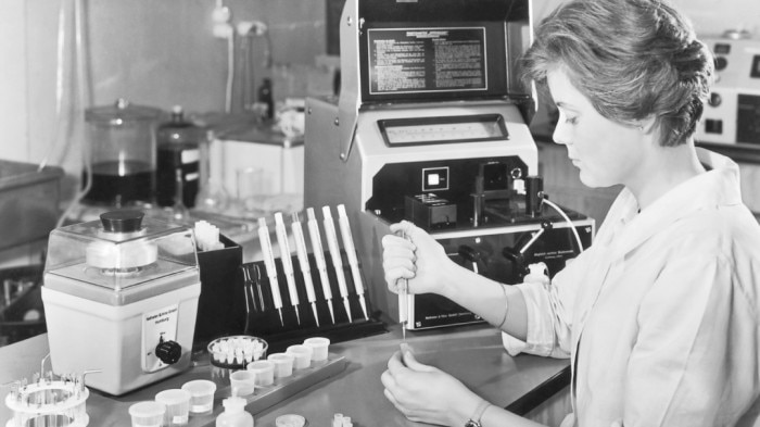 Eppendorf micro centrifuge from 1964