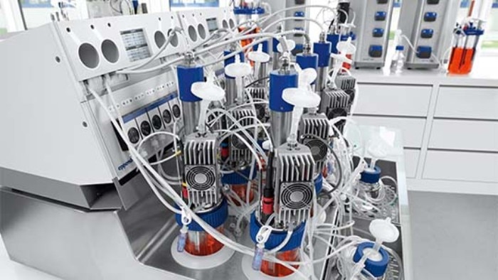 Parallel, small-scale bioreactor system, which can help accelerating bioprocess development