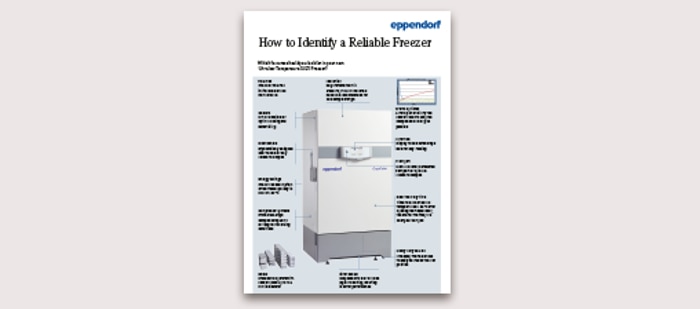 Poster How to Identify a Reliable Freezer