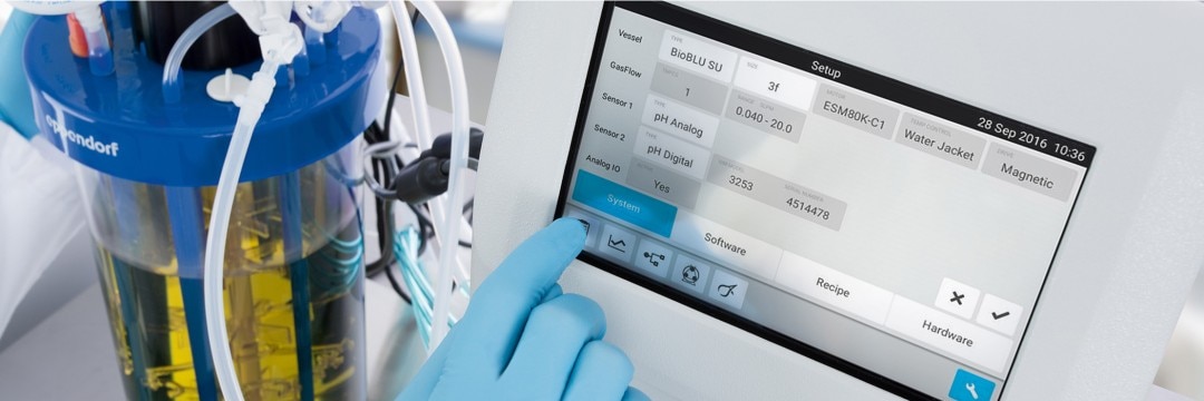 Bioreactor control system for microbial production