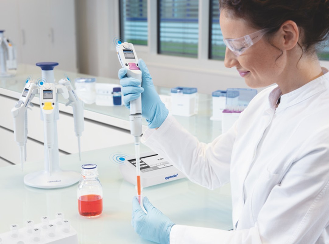 The Lab Manager starts the pipetting process directly with the settings from the Pipette Manager.