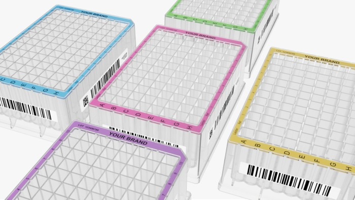 An image showcasing Eppendorf Deepwell Plates 96 and 384, high-quality laboratory solutions that provide efficient sample storage and handling.