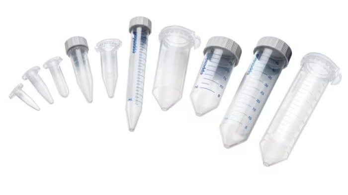 An image showcasing Eppendorf's tube family - customized tube solutions for Original Equipment Manufacturers (OEM).