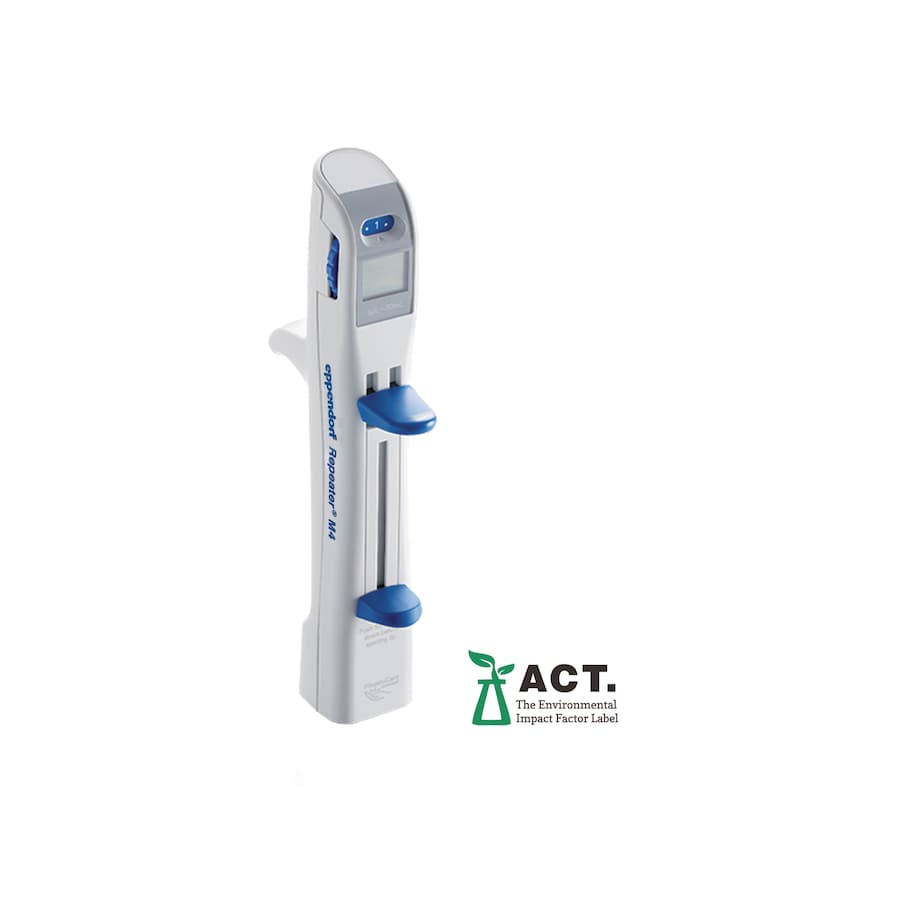 The Repeater® M4 multi-dispenser helps you perform long, repetitive pipetting tasks with ease The Repeater® M4 positive displacement pipette helps you perform long, repetitive pipetting tasks with ease