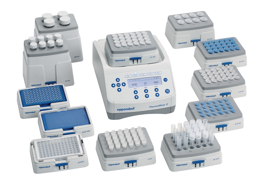 Eppendorf ThermoMixer C with set of SmartBlocks