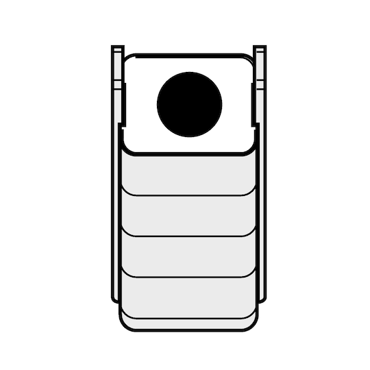 Adapter for falcon tubes 1x50 mL