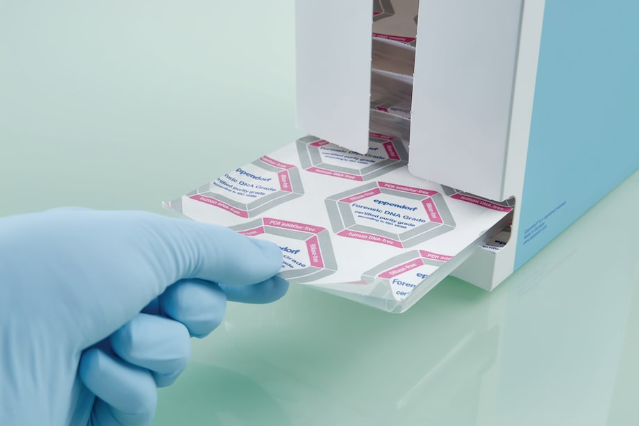 Placas PCR con grado de ADN forense embaladas Las placas PCR con grado de ADN forense están embaladas individualmente