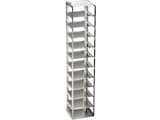 Metal tower rack for (2.5 in/ 64 mm) storage boxes in Eppendorf ULT chest freezer - (6001000911)