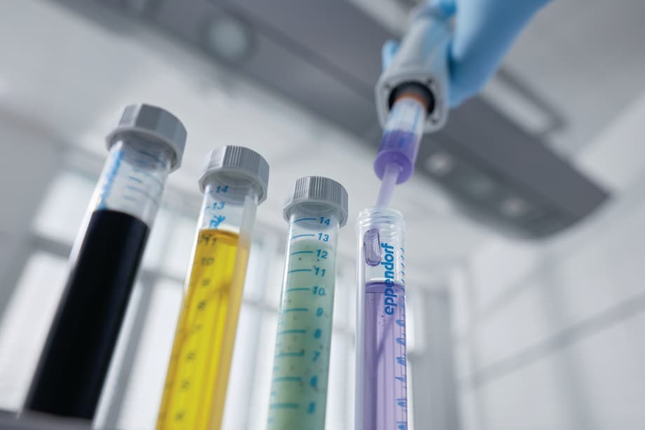 Eppendorf ViscoTip® in use Eppendorf ViscoTip® in use