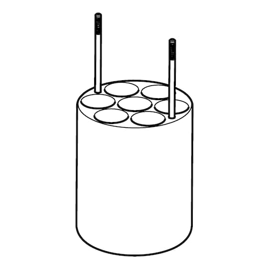 Adapter 7xD17.5, Centrifuge 5920: 5920764004