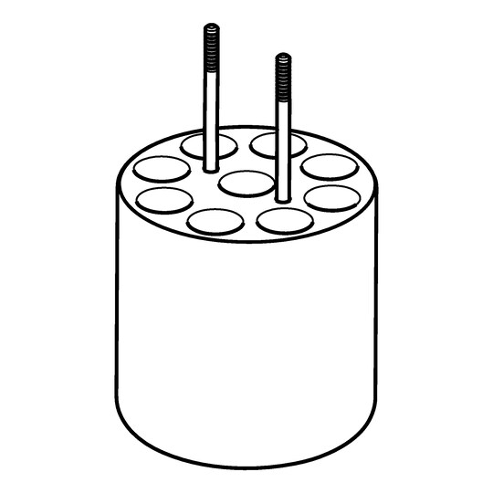 Adapter 9xD12, Centrifuge 5920: 5920765000