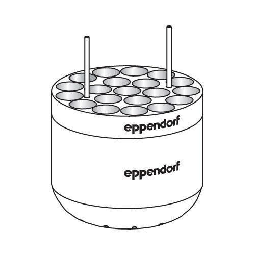 Adapter S-4-104 20x round bottom tubes