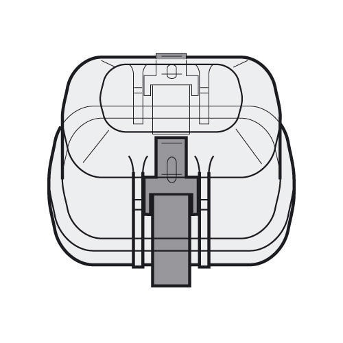 A-T caps for 250ml rect. buckets