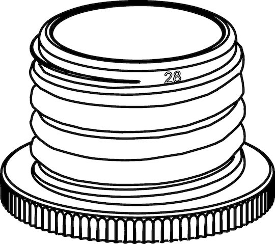 4960800058/4960835005, Varispenser 2x, Bottle thread adapter