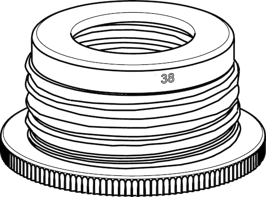 4960800155/4960839000, Varispenser 2x, Bottle thread adapter