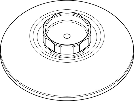 Lid for rotor F-34-6-38
