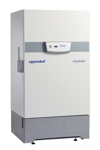 Eppendorf CryoCube®_F740h ULT freezer with space for up to 576 freezer boxes