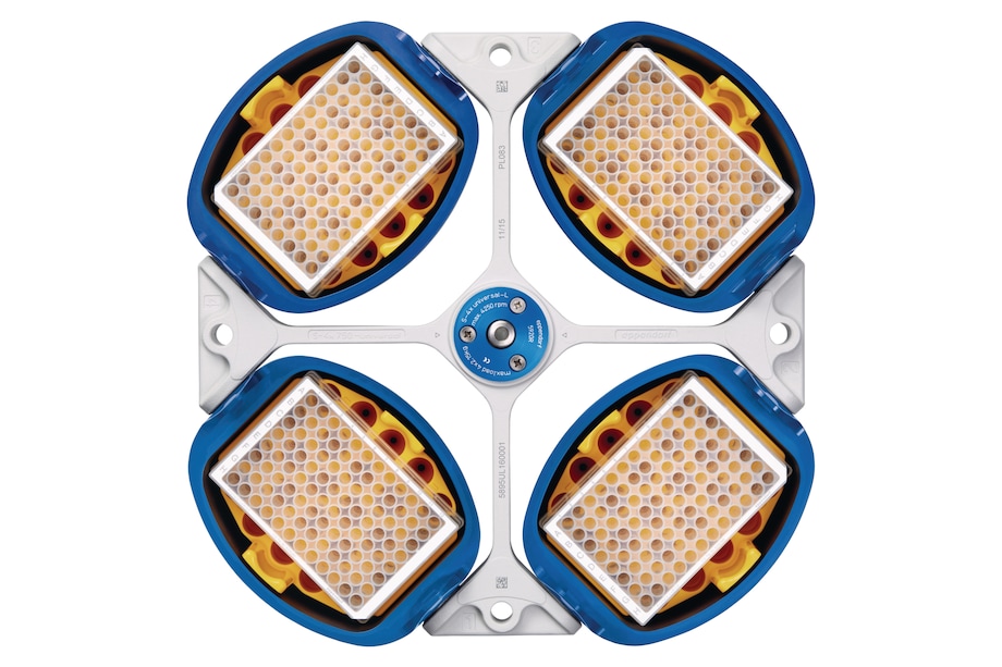 Top view of Rotor S-4 x Universal-Large Top view of Rotor S-4 x Universal-Large