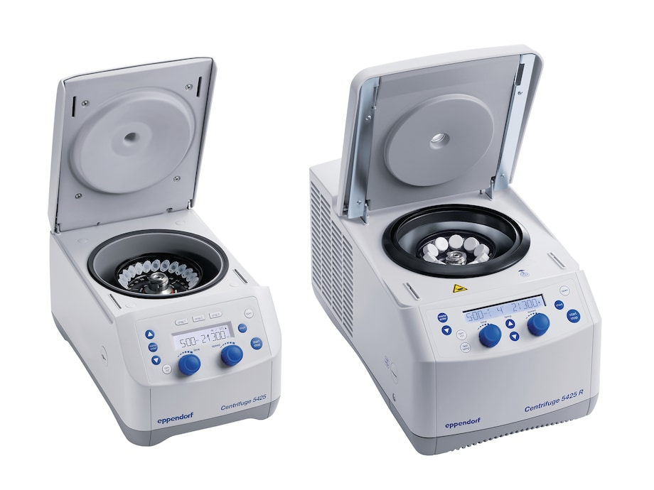 微量遠心機Centrifuge 5425 /5425 RのOptiBowl®デザイン 微量遠心機Centrifuge 5425 /5425 RのOptiBowl®デザイン
