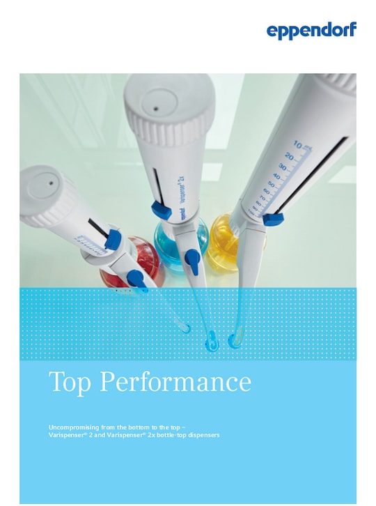 Bottle-top dispensers from Eppendorf | Varispenser® 2 & 2x